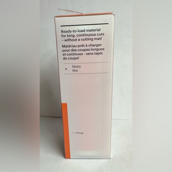 Cricut Joy Smart Vinyl Matte Orange Removable Vinyl #1 - Picture 2 of 3